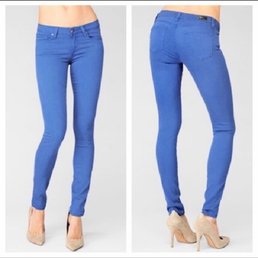 Paige denim blue skinny jean